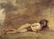Jacques-Louis  David The Death of Bara painting